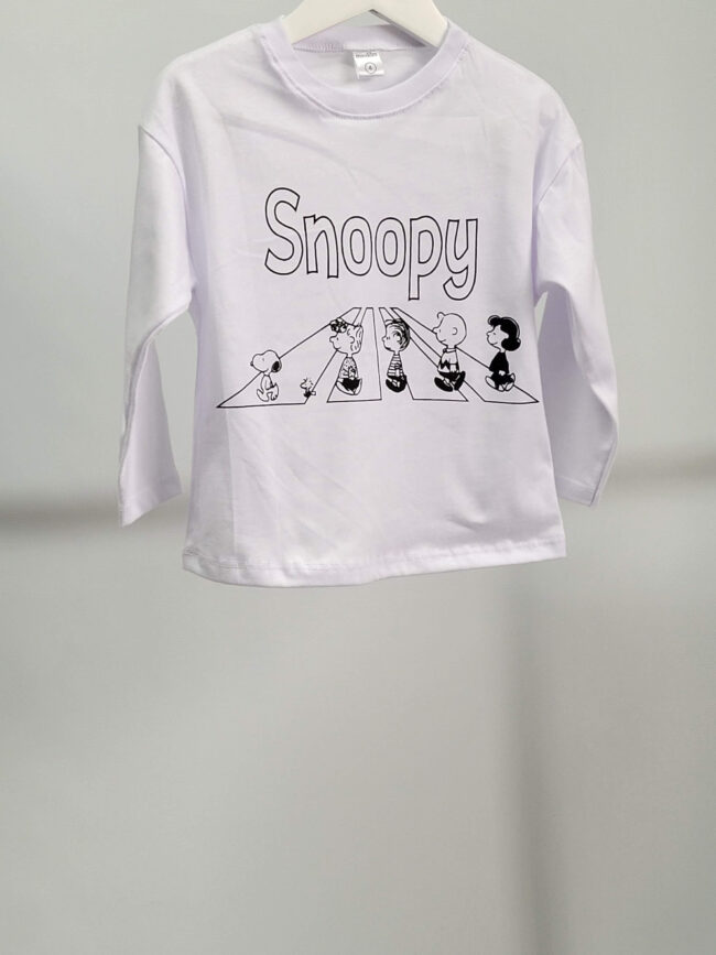 Remera Manga Larga Snoopy