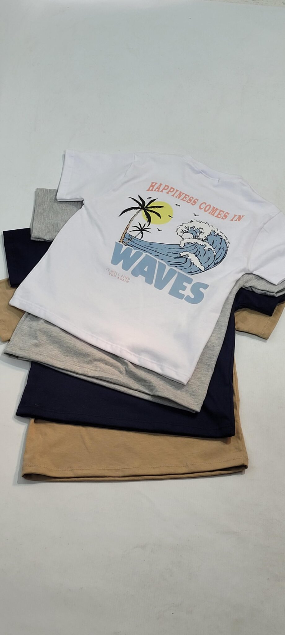 Remera Oversize Jersey Olas