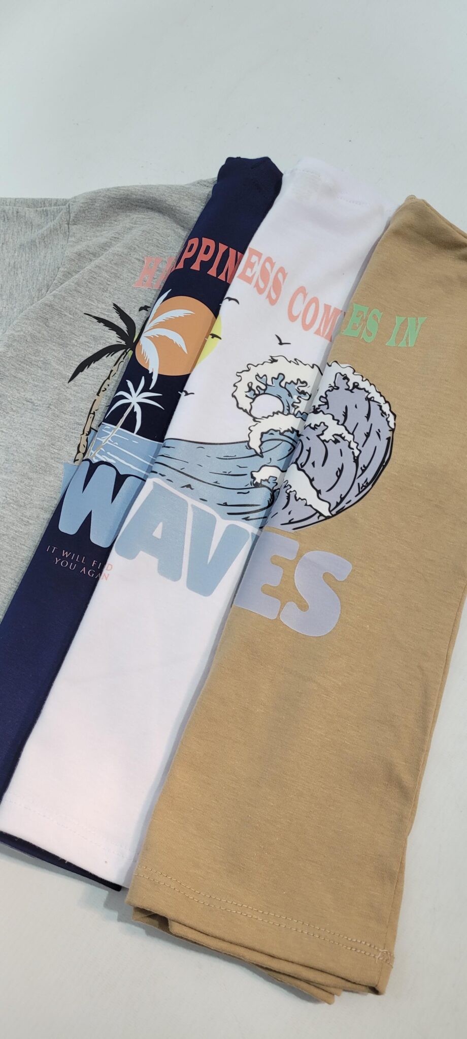 Remera Oversize Jersey Olas