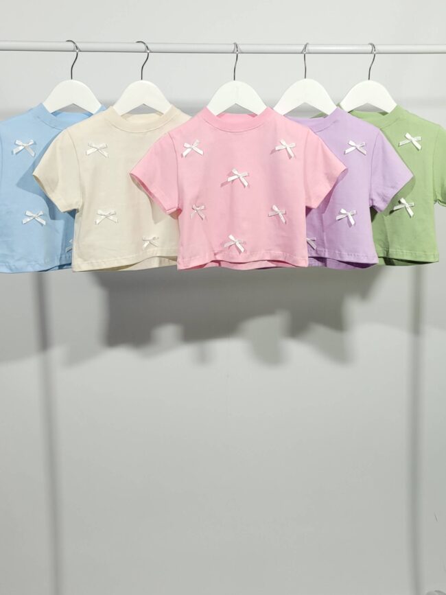 Remera Jersey con Moño