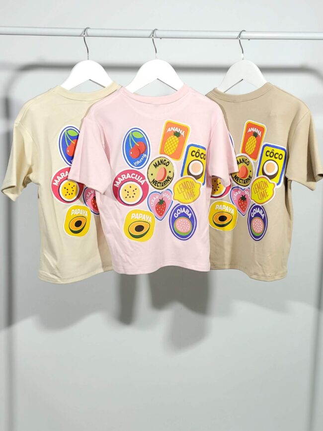 Remera Oversize Fruta Tutti Frutti